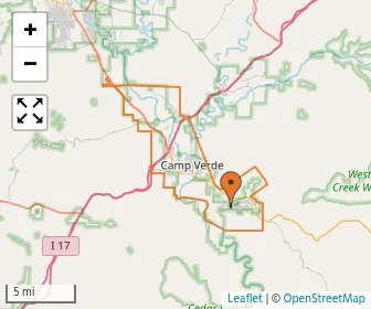 Area schools map